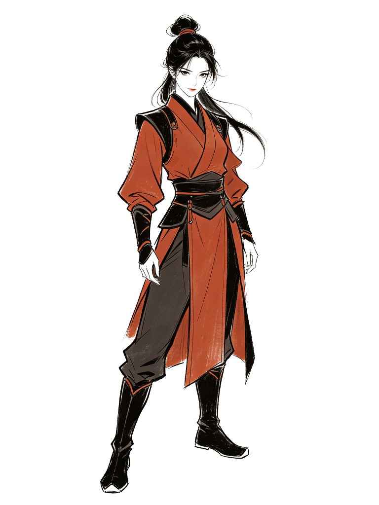 古风女侠人物插画