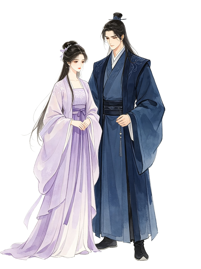 古装人物插画素材