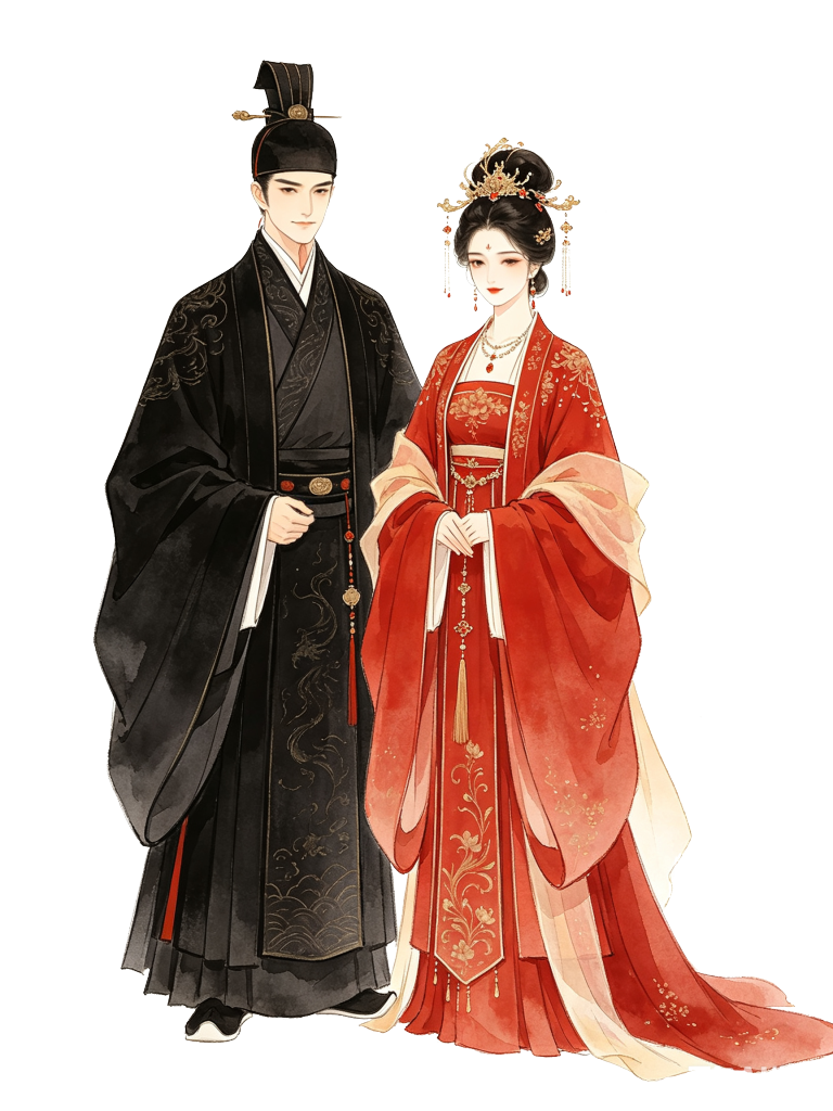 古装人物插画
