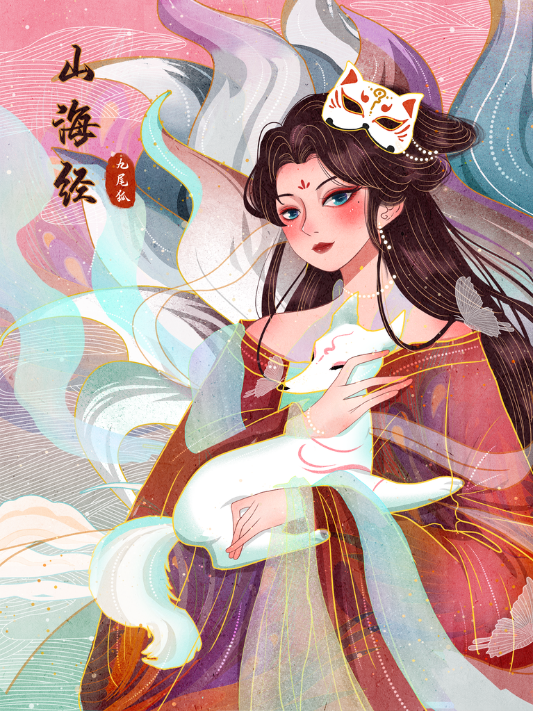 古代美女插画