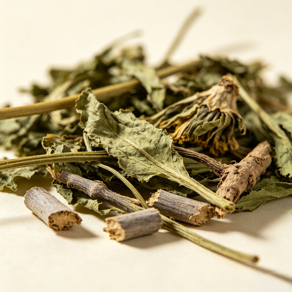 中药材蒲公英图片