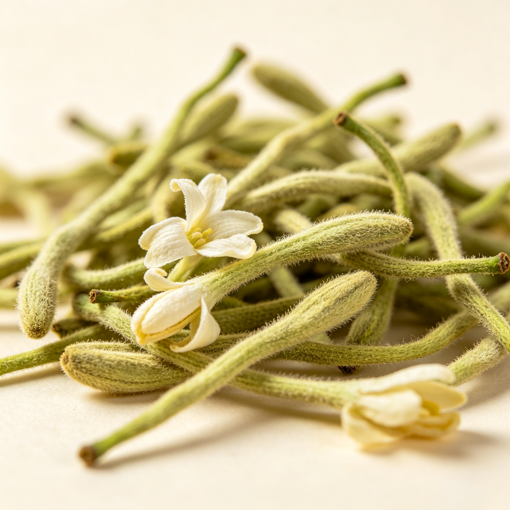 中药材金银花图片