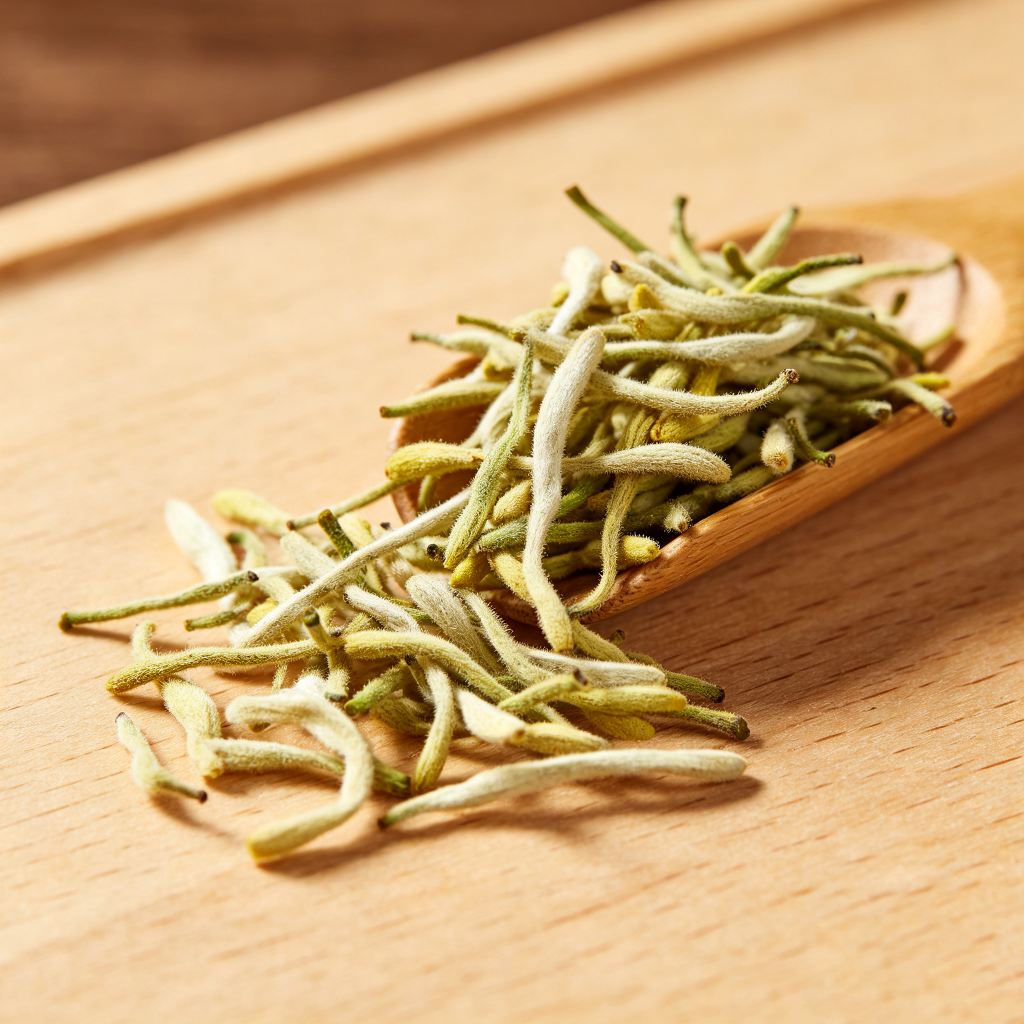 中药材金银花图片
