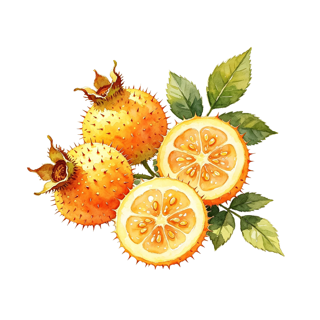 卡通水果插画素材