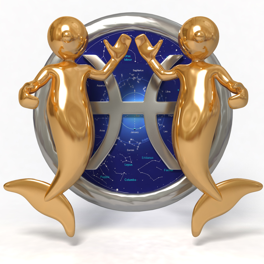 十二星座3D小人图片