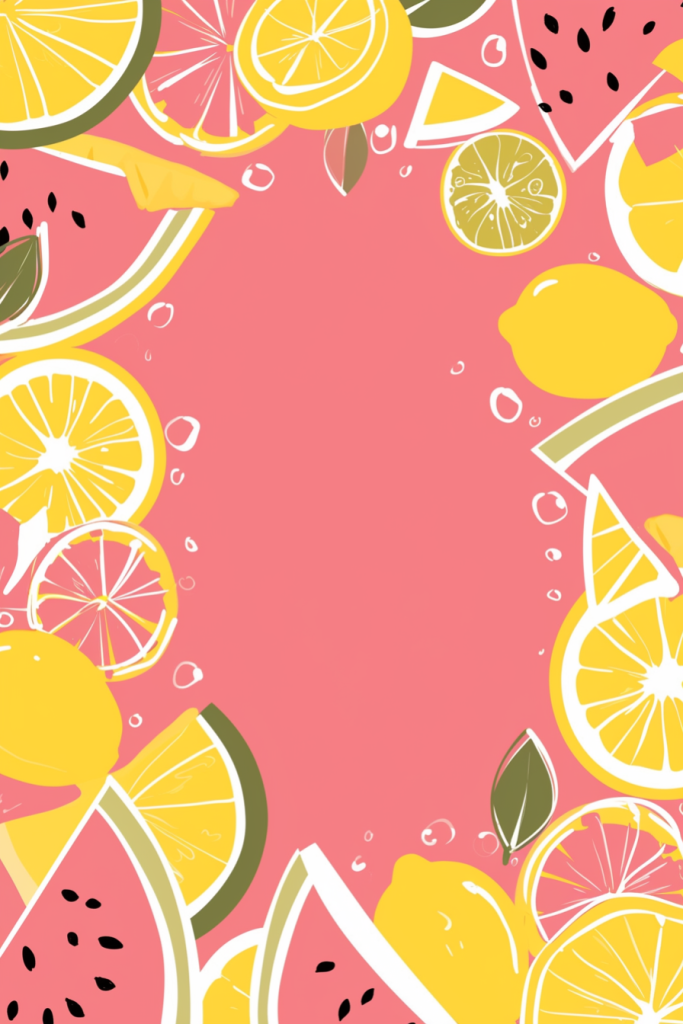 水果创作插画设计图案