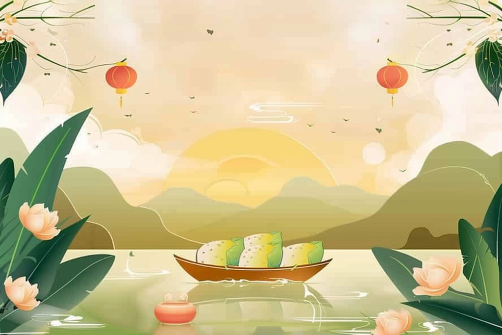 中秋月色莲舟行