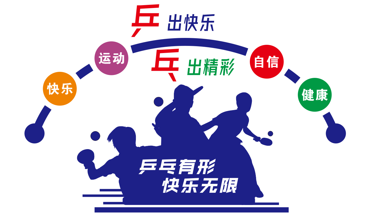 乒乓球乒乓球馆运动宣传标语文化墙