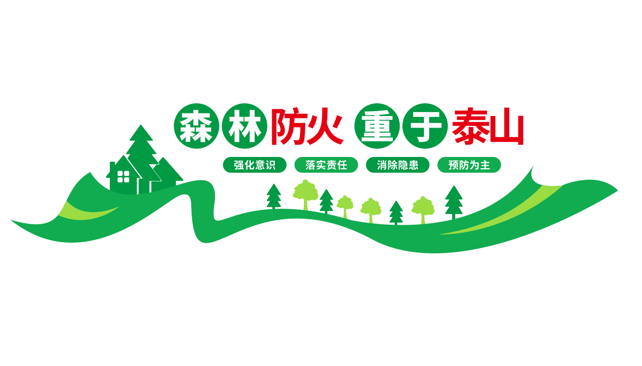 森林防火文化墙