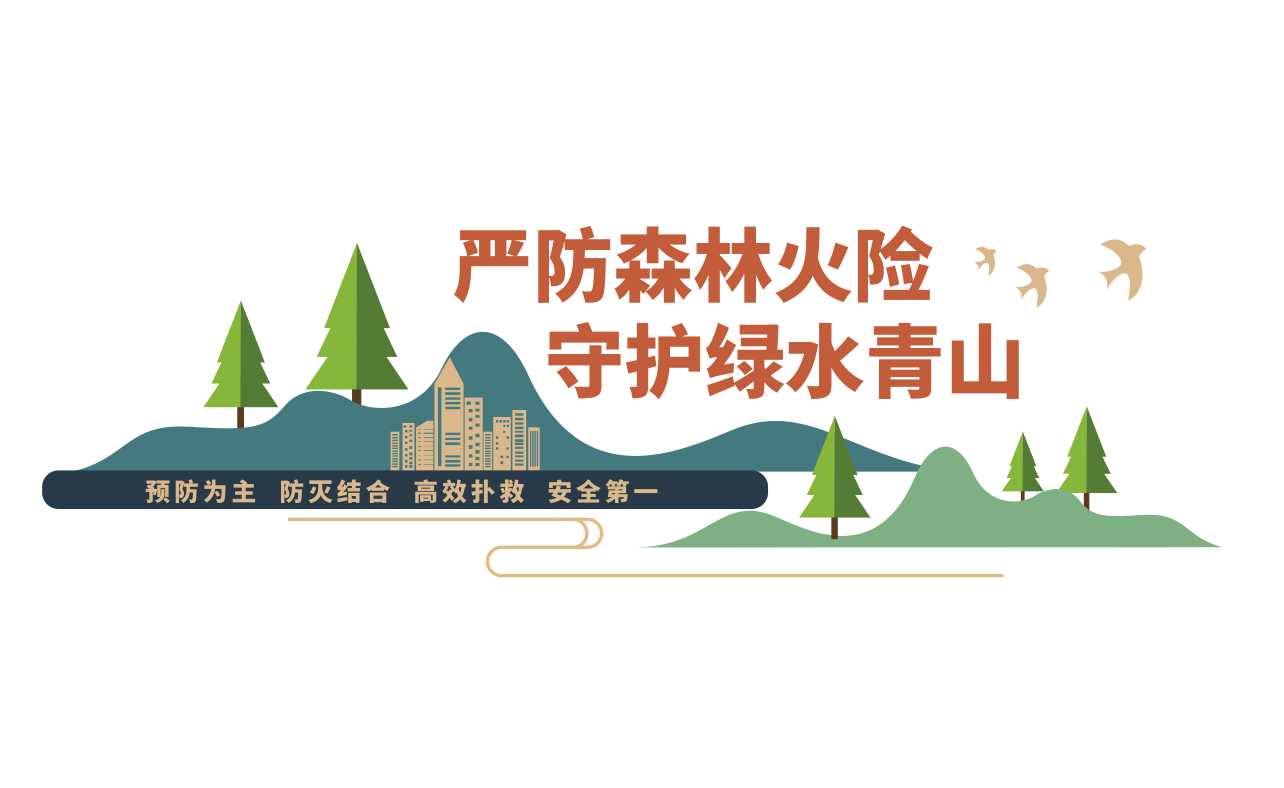 森林防火消防安全宣传标语文化墙