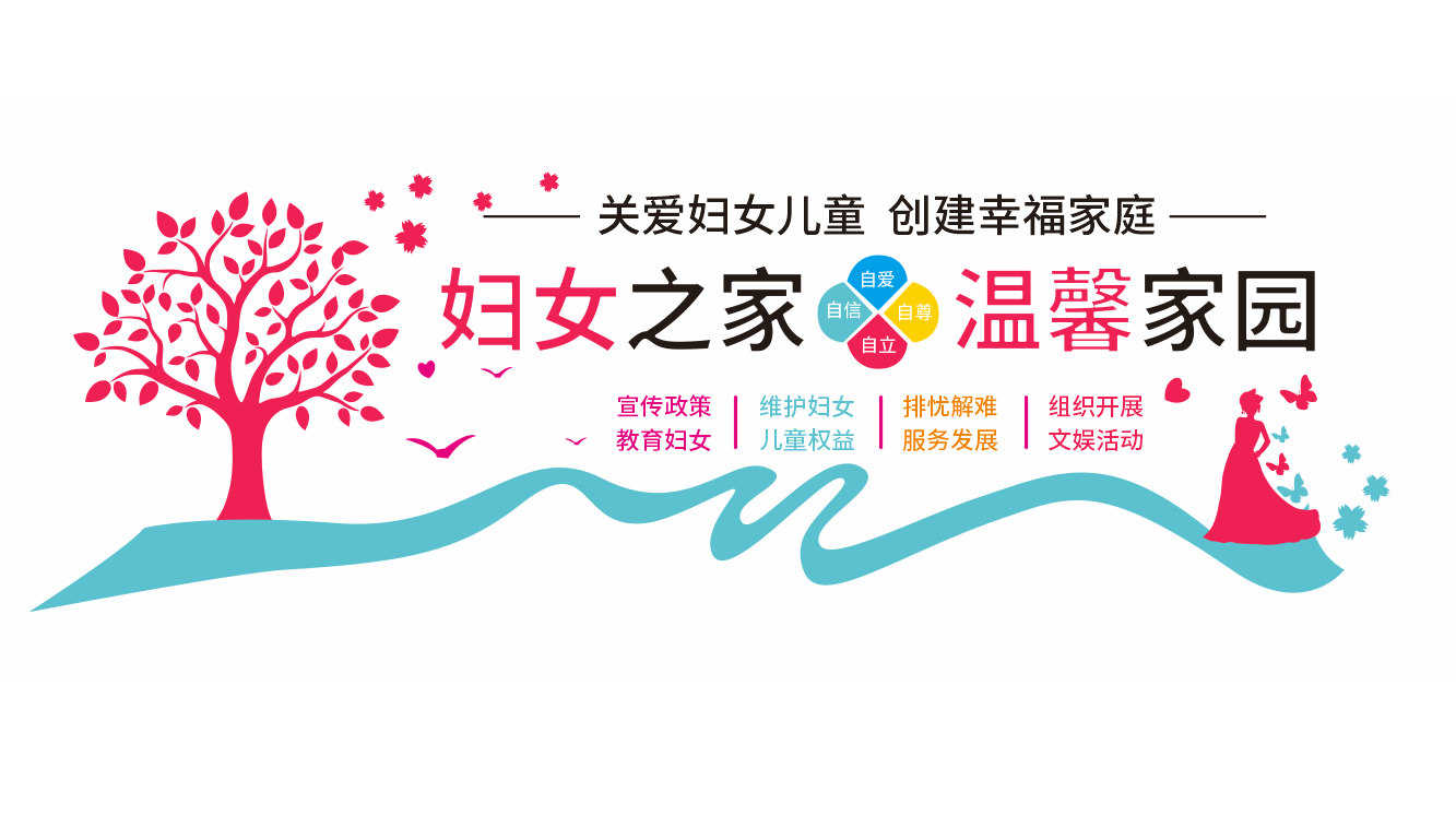 社区妇女之家文化墙