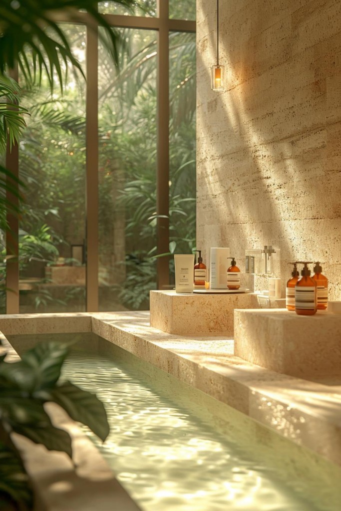 原木风天然护肤产品静物SPA