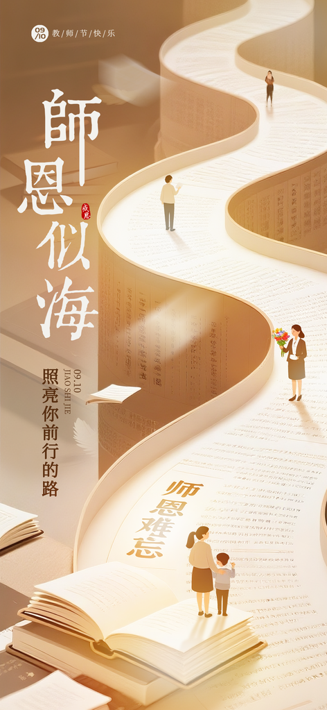 教师节节日宣传海报设计素材