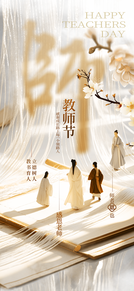 教师节节日宣传海报设计素材