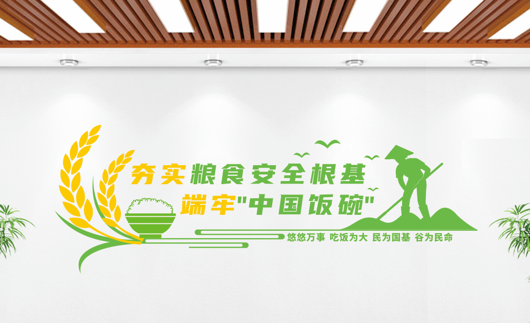 中国粮食粮食安全文化墙