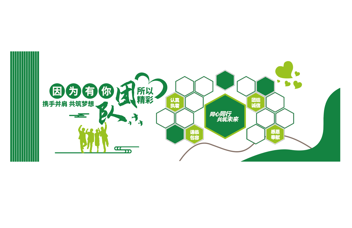公司员工风采企业照片墙