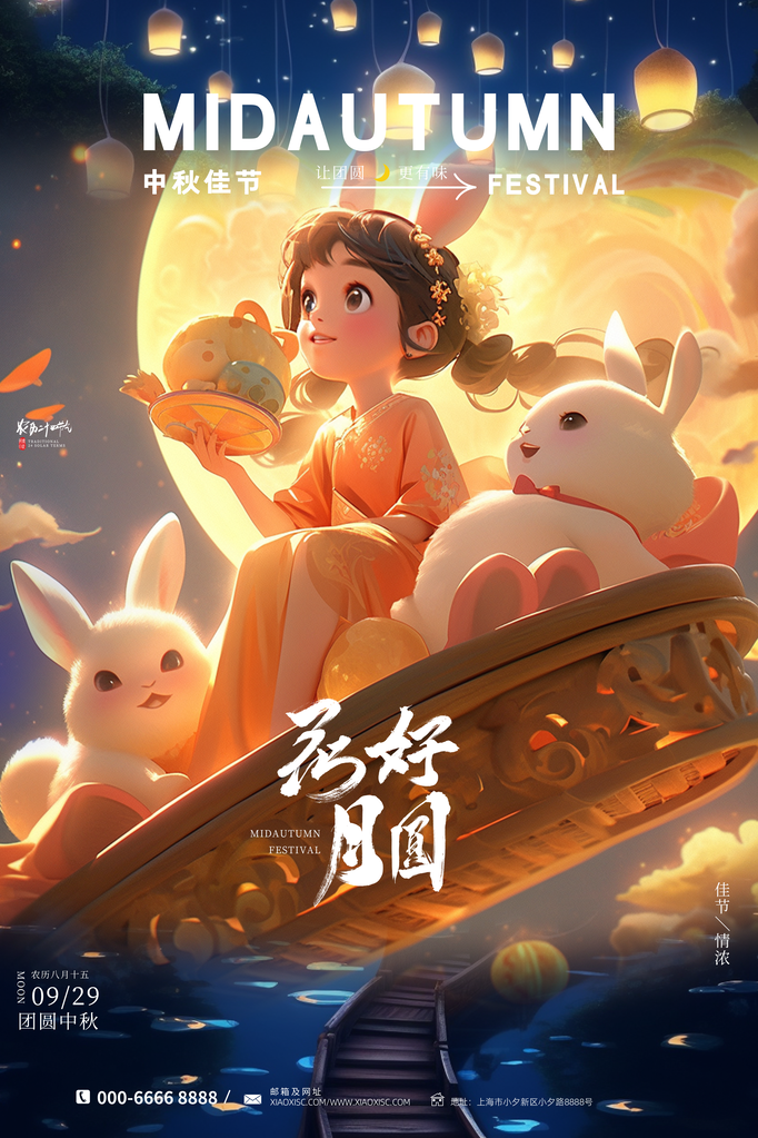 中秋佳节海报