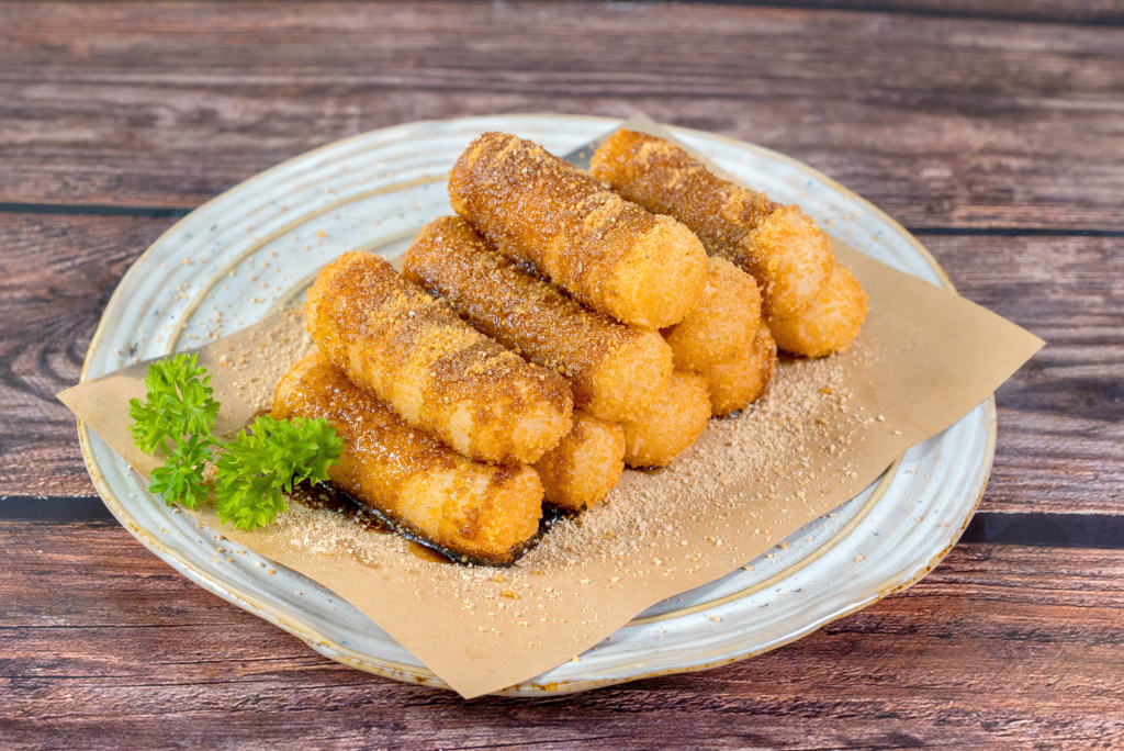 红糖糍粑小吃甜点美食图片
