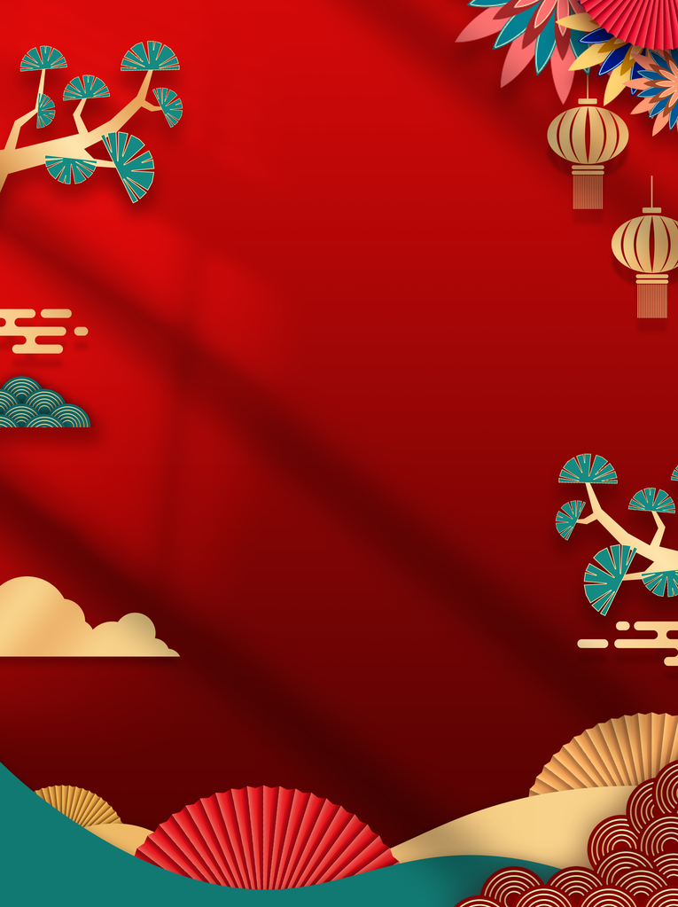红色喜庆背景图设计素材