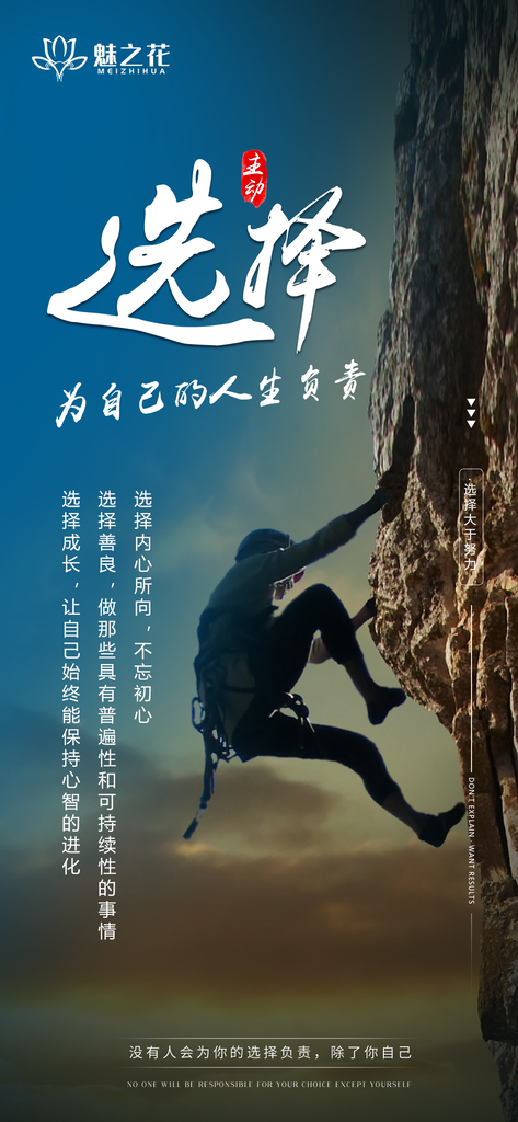 企业文化励志宣传海报设计