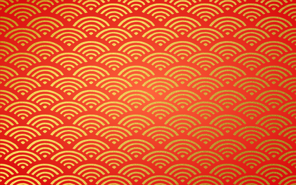 水波纹红色喜庆背景背景图素材
