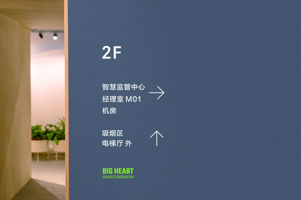 楼层索引导视系统指示牌导向牌指引牌样机