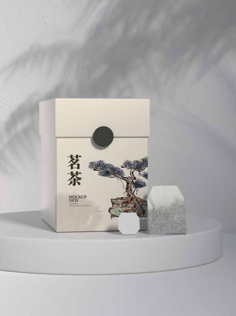 茶叶罐子礼盒包装样机