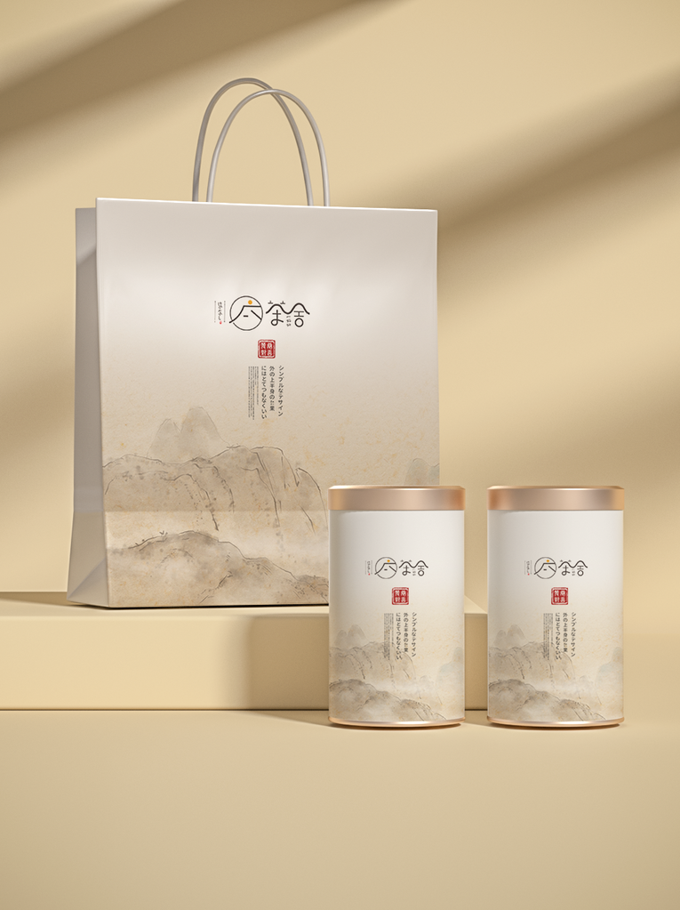 茶叶罐子礼盒包装样机