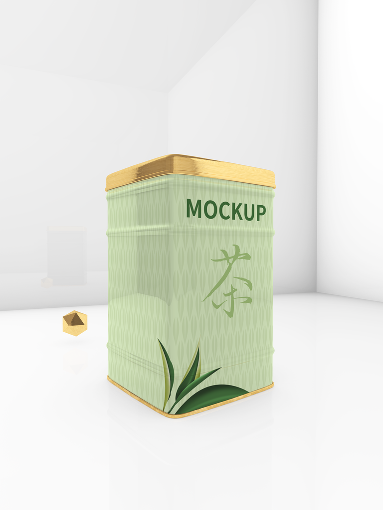 茶叶罐子礼盒包装样机