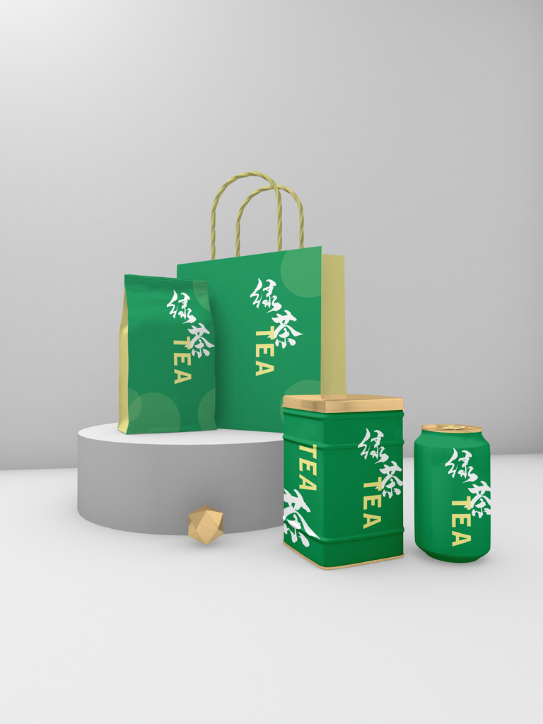 茶叶罐子礼盒包装样机