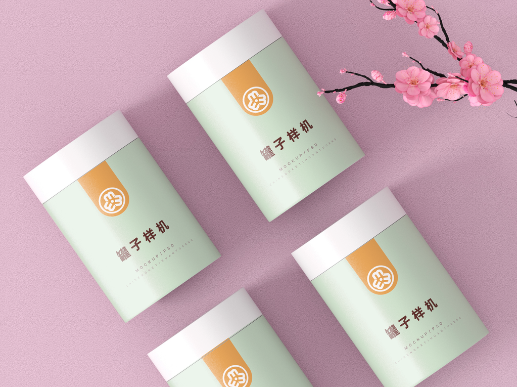 茶叶包装礼盒罐子展示样机