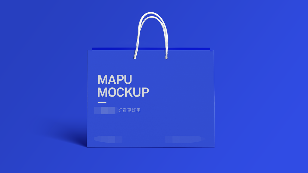 卡纸手提袋纸袋礼品袋购物包装袋样机