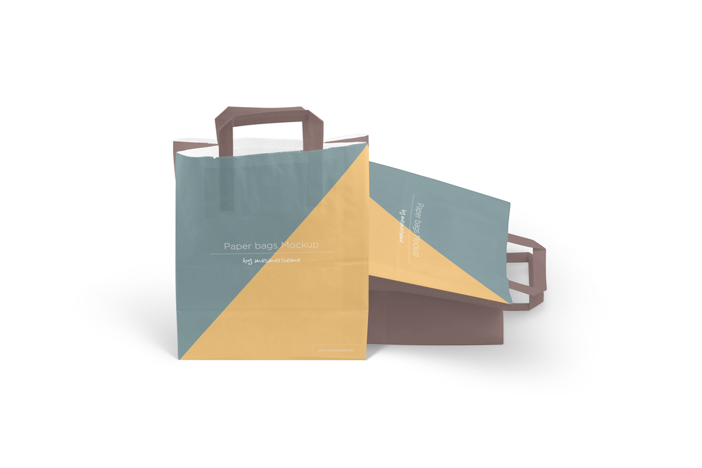 手提袋外包装服装袋样机智能对象素材模板