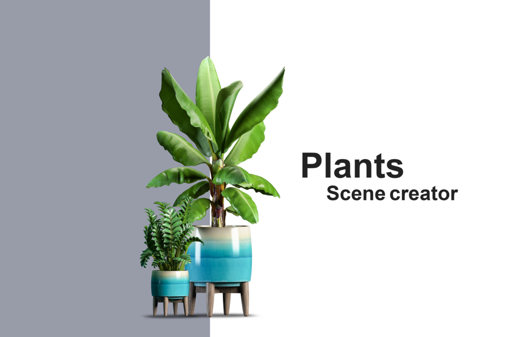 免抠室内盆栽盆景绿植植物装饰摆件贴图摆件