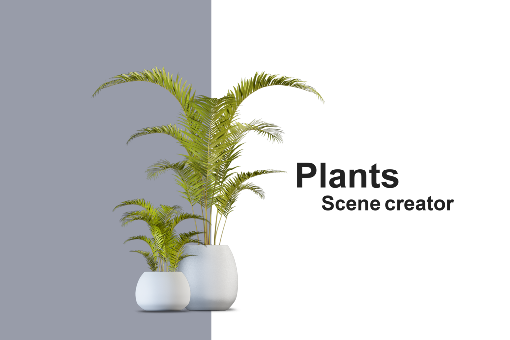 免抠室内盆栽盆景绿植植物装饰摆件
