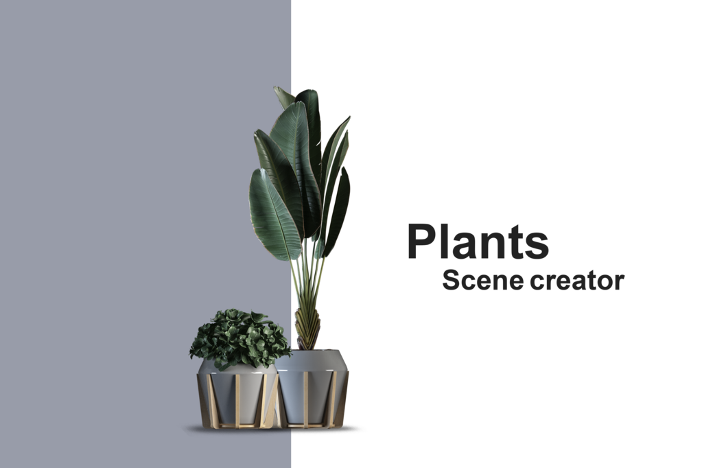 免抠室内盆栽盆景绿植植物装饰摆件