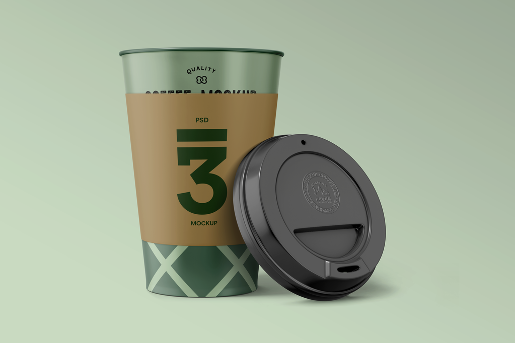 奶茶杯咖啡杯杯子纸杯饮料杯样机