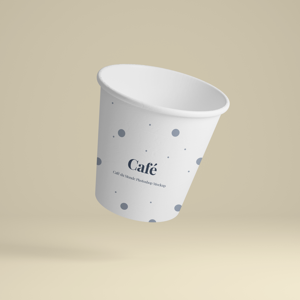 奶茶杯咖啡杯杯子纸杯饮料杯样机