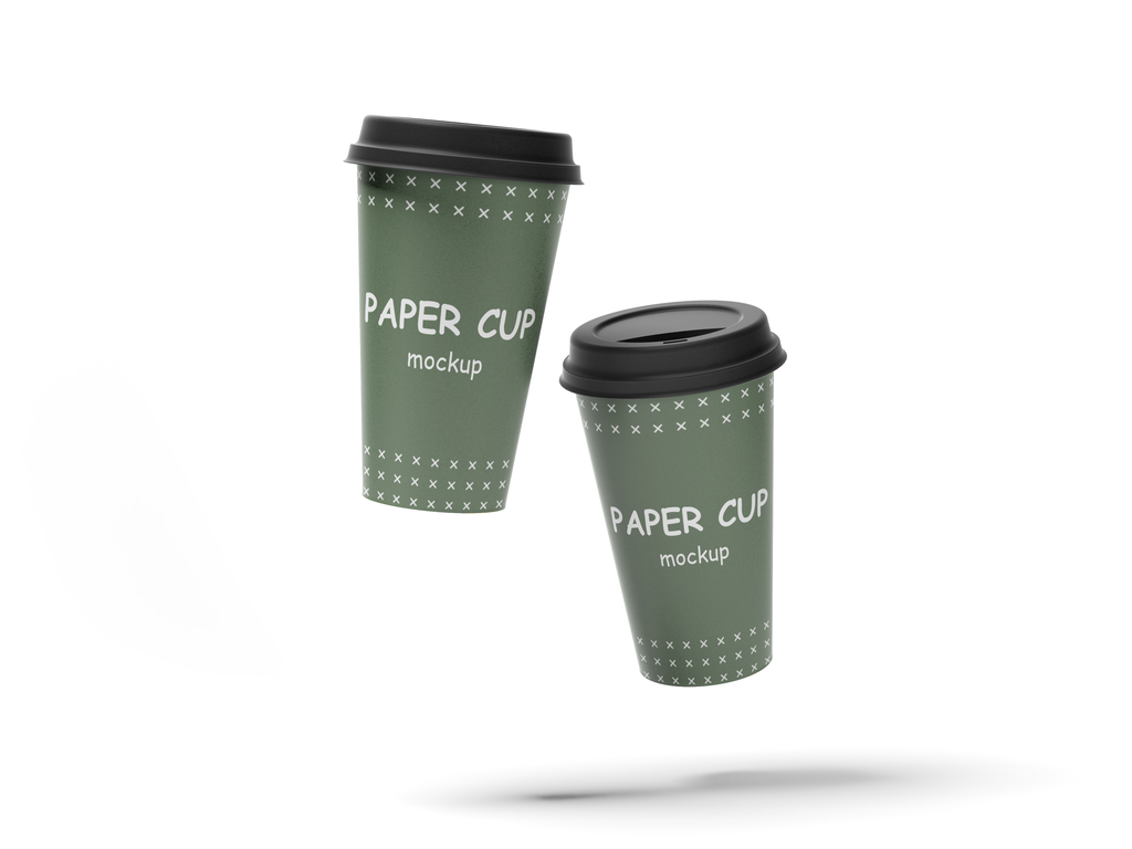 奶茶杯咖啡杯杯子纸杯饮料杯样机