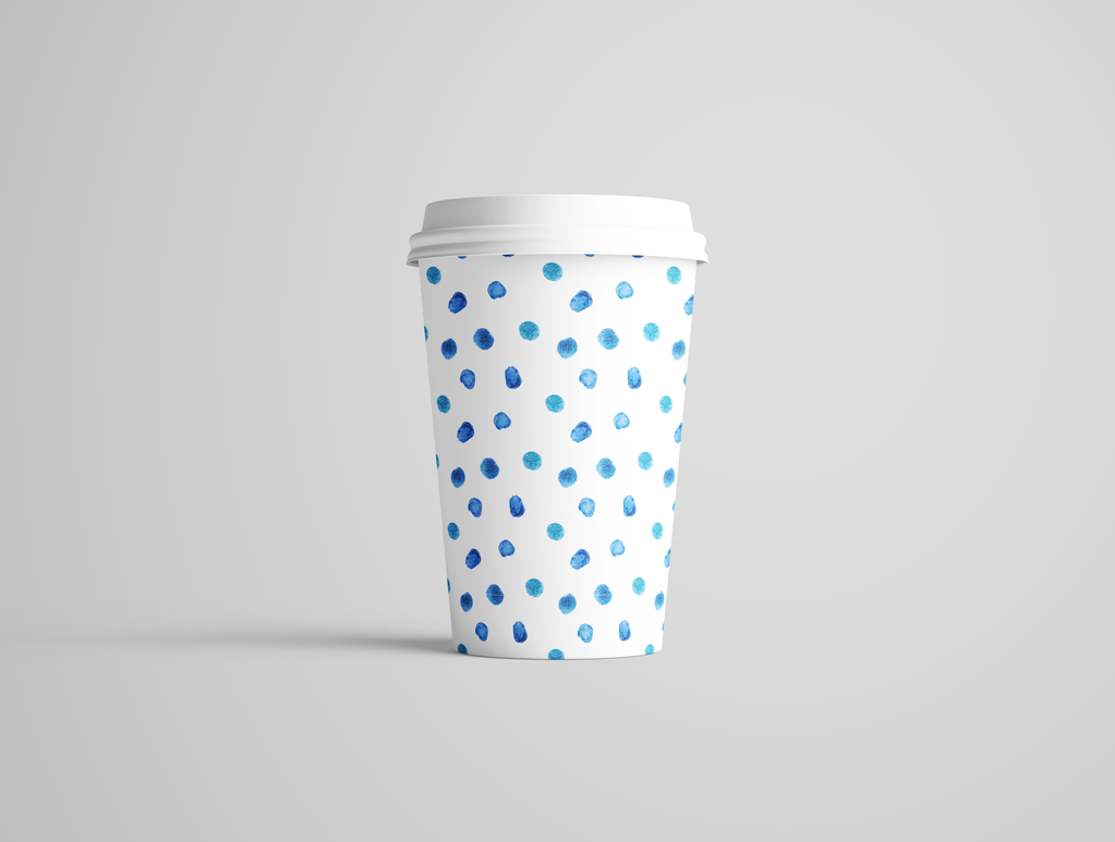 奶茶杯咖啡杯杯子纸杯饮料杯样机