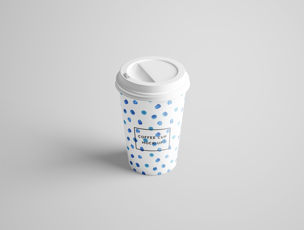 奶茶杯咖啡杯杯子纸杯饮料杯样机