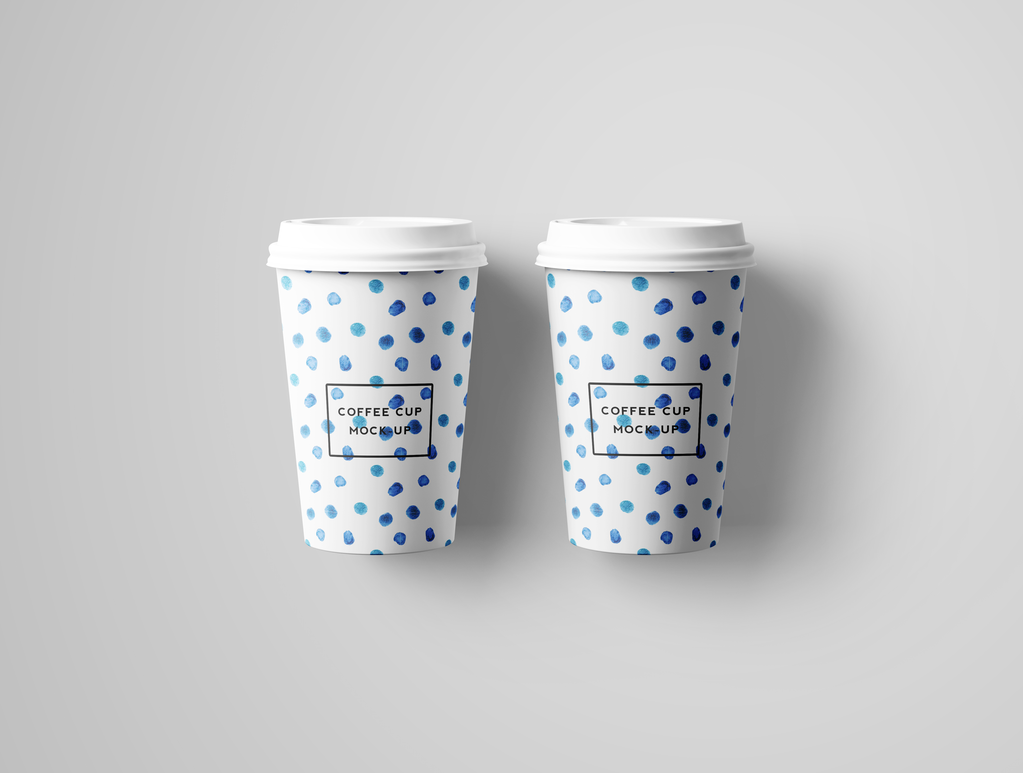 奶茶杯咖啡杯杯子纸杯饮料杯样机