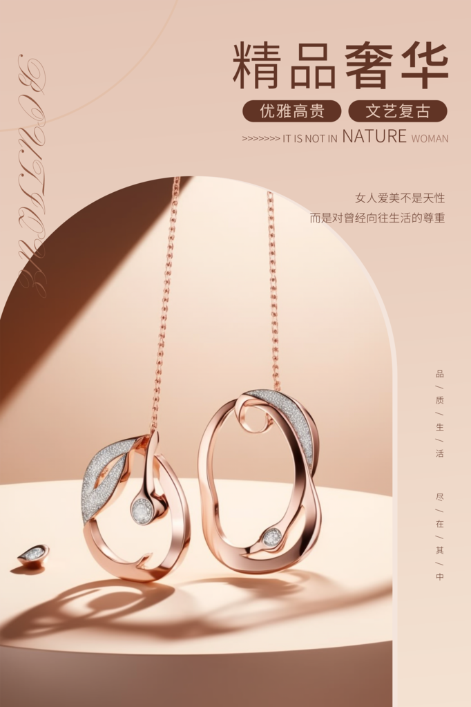 珠宝首饰海报