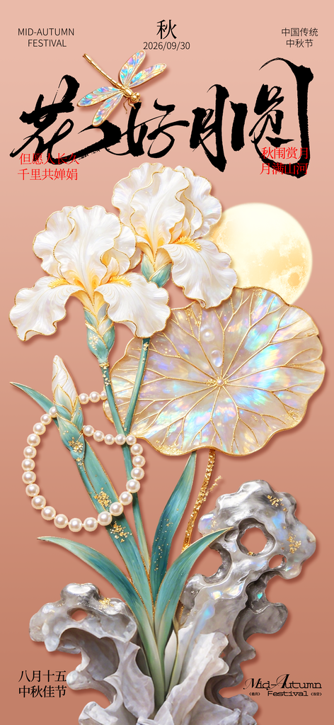 中秋节海报设计模板