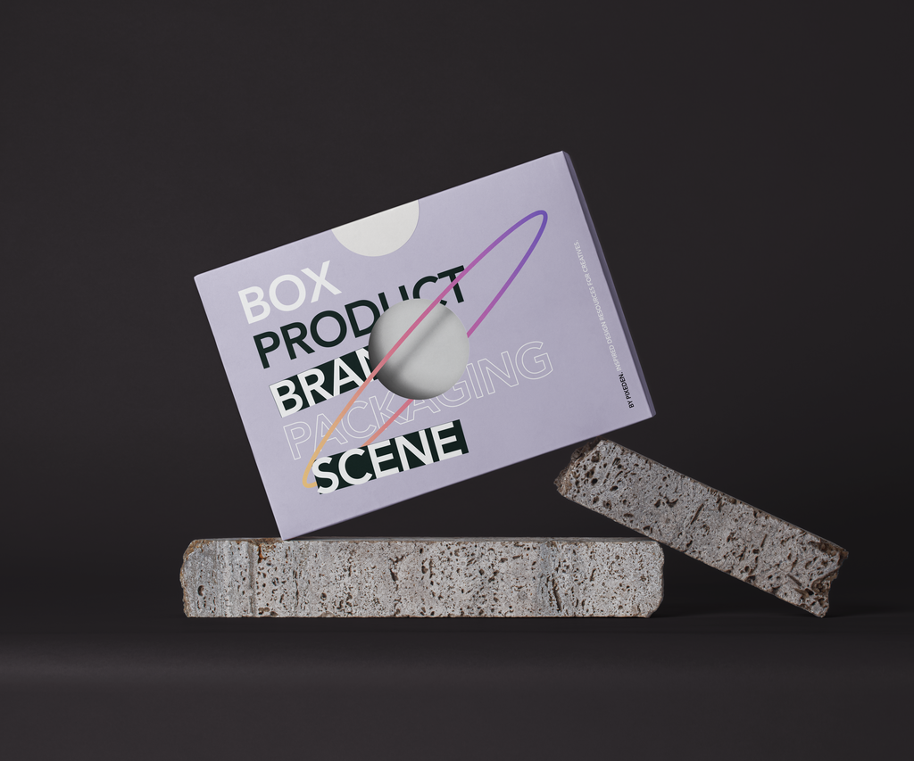 包装盒包装外包装创意设计应用样机素材