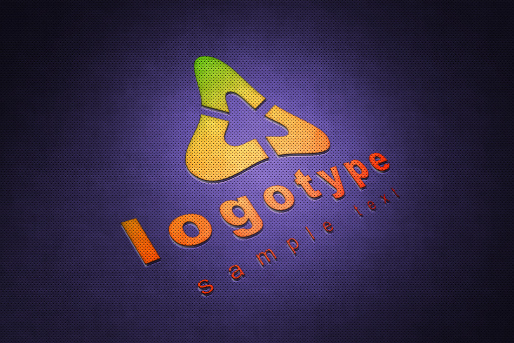 logo字体展示样机创意设计psd素材