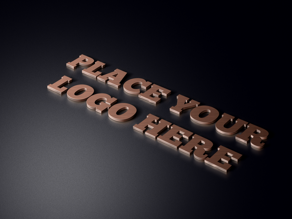 logo字体展示样机创意设计psd素材