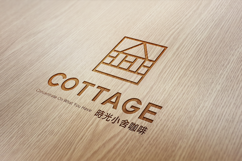 logo字体展示样机创意设计应用