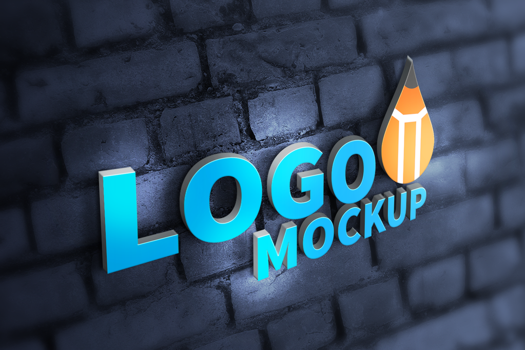 logo字体展示样机创意设计应用