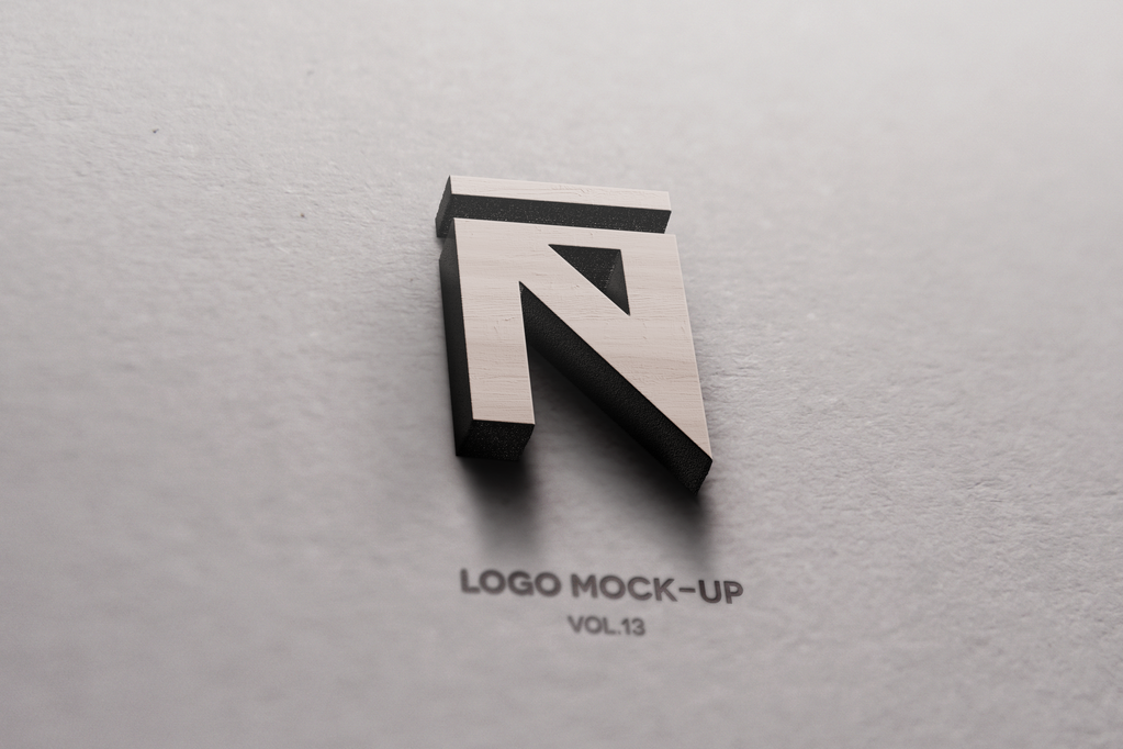 logo字体展示样机创意设计应用
